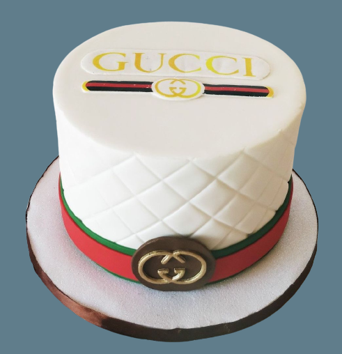 Gucci Themed Birthday Cake — Skazka Cakes
