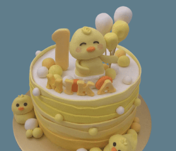 Duck Birthday Cake