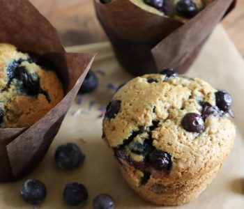 vanilla blueberry muffin